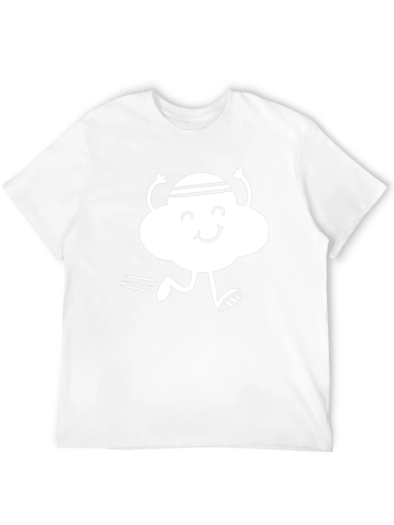 Running Cloud Graphic Tee - Black