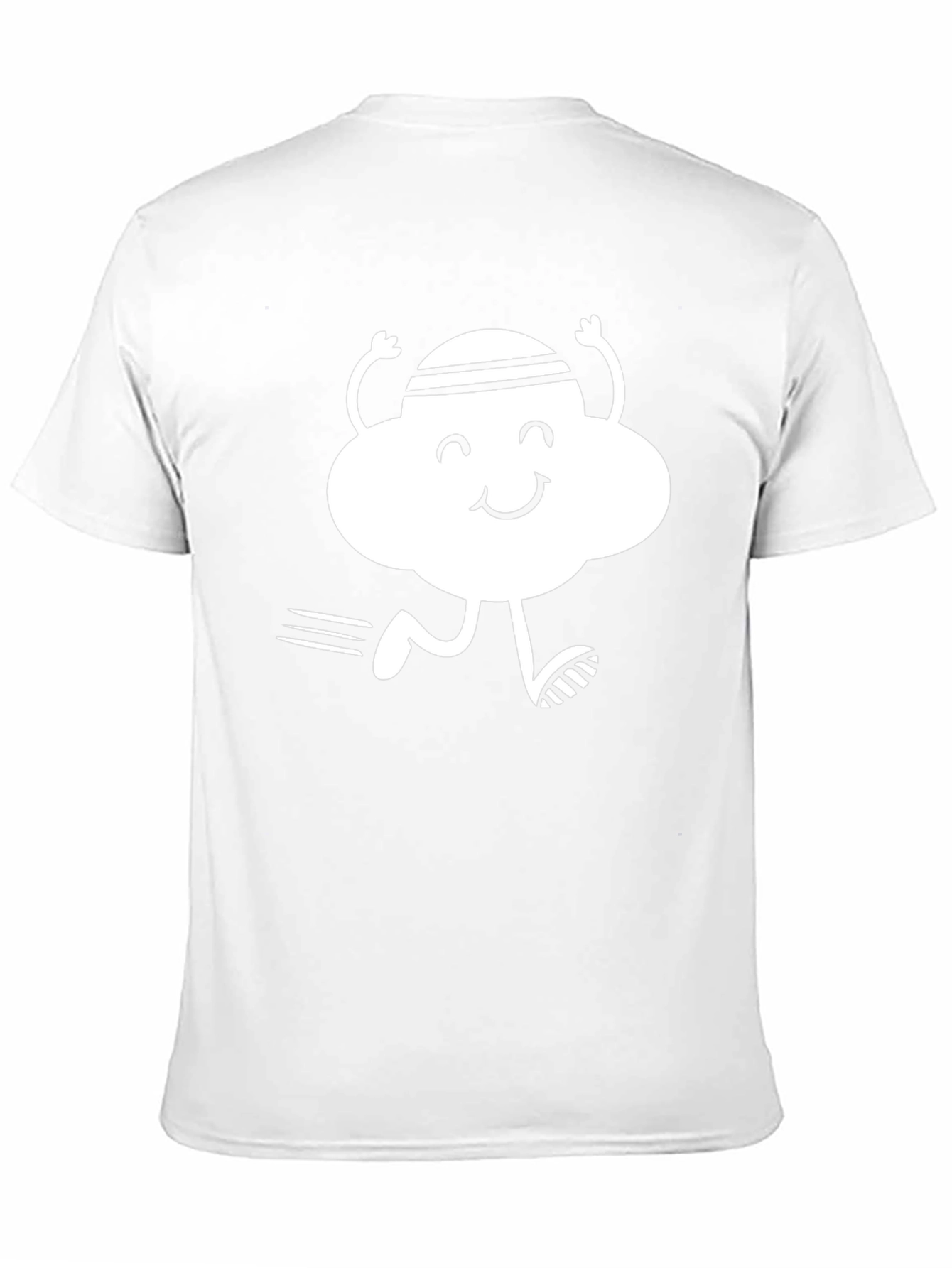 Running Cloud Graphic Tee - Black