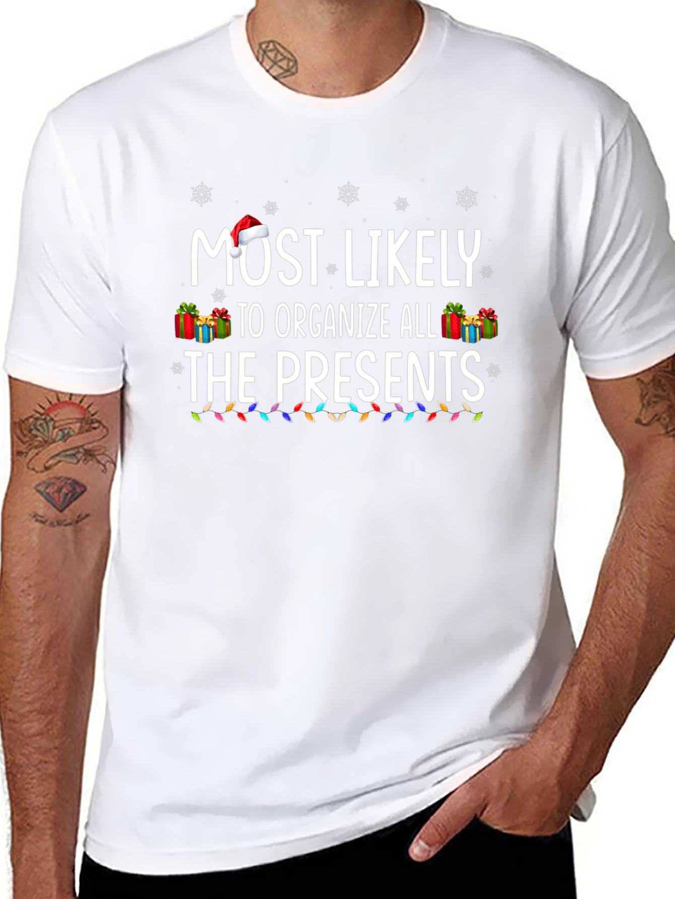Most Likely to Organize All the Presents Holiday T-Shirt