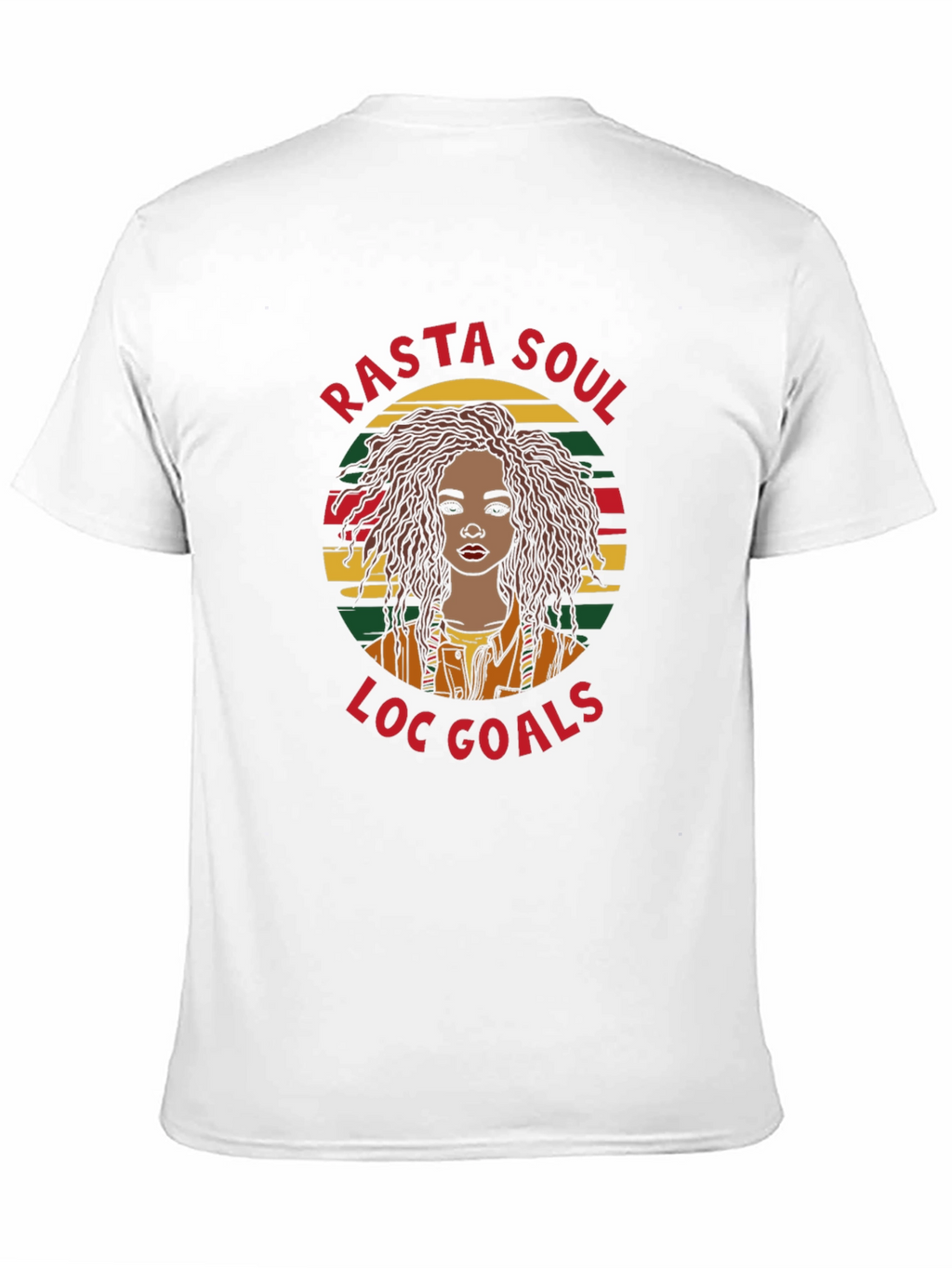 Rasta Soul Loc Goals Graphic T-Shirt