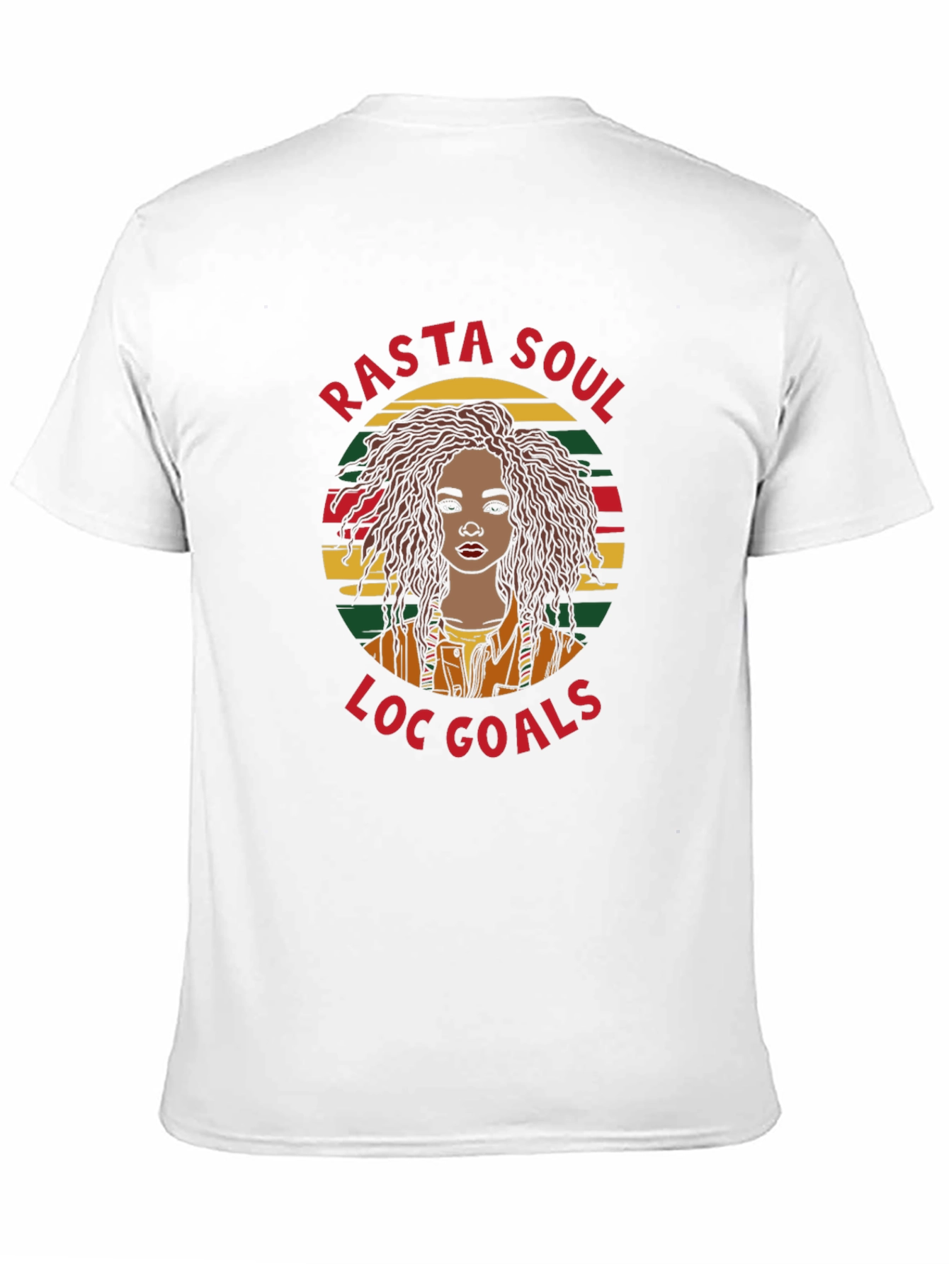 Rasta Soul Loc Goals Graphic T-Shirt