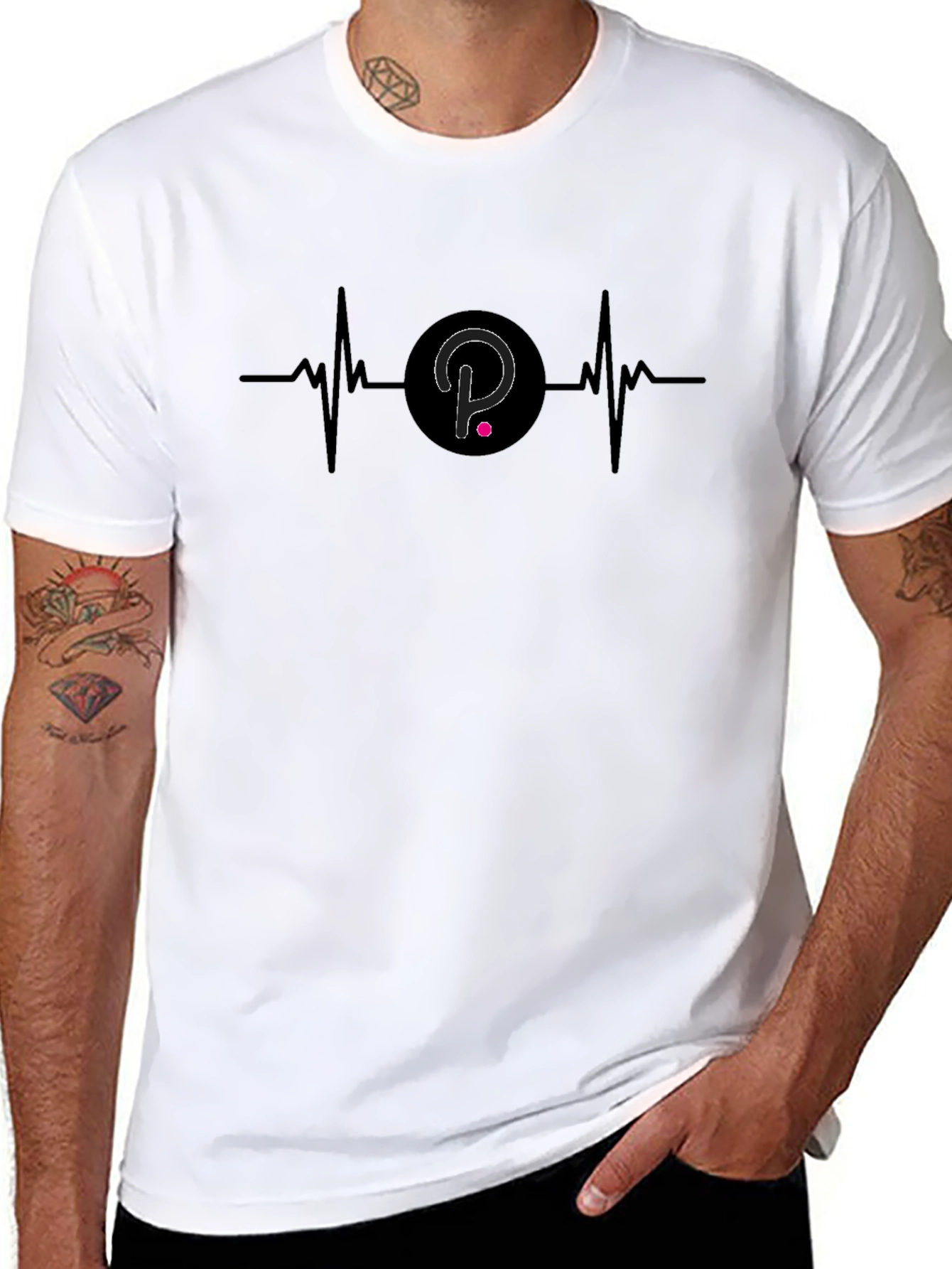 Polkadot Heartbeat T-Shirt