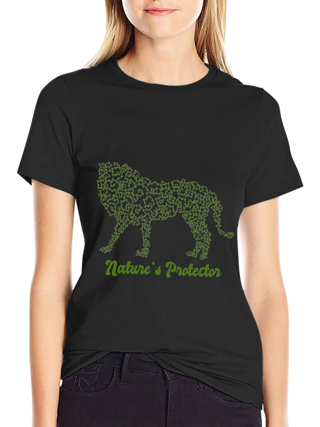 Natures Protector Lion Graphic Tee