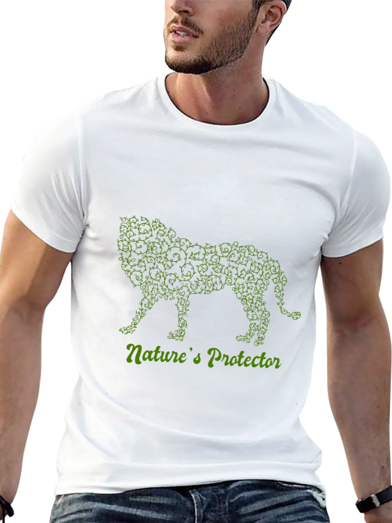 Natures Protector Lion Graphic Tee