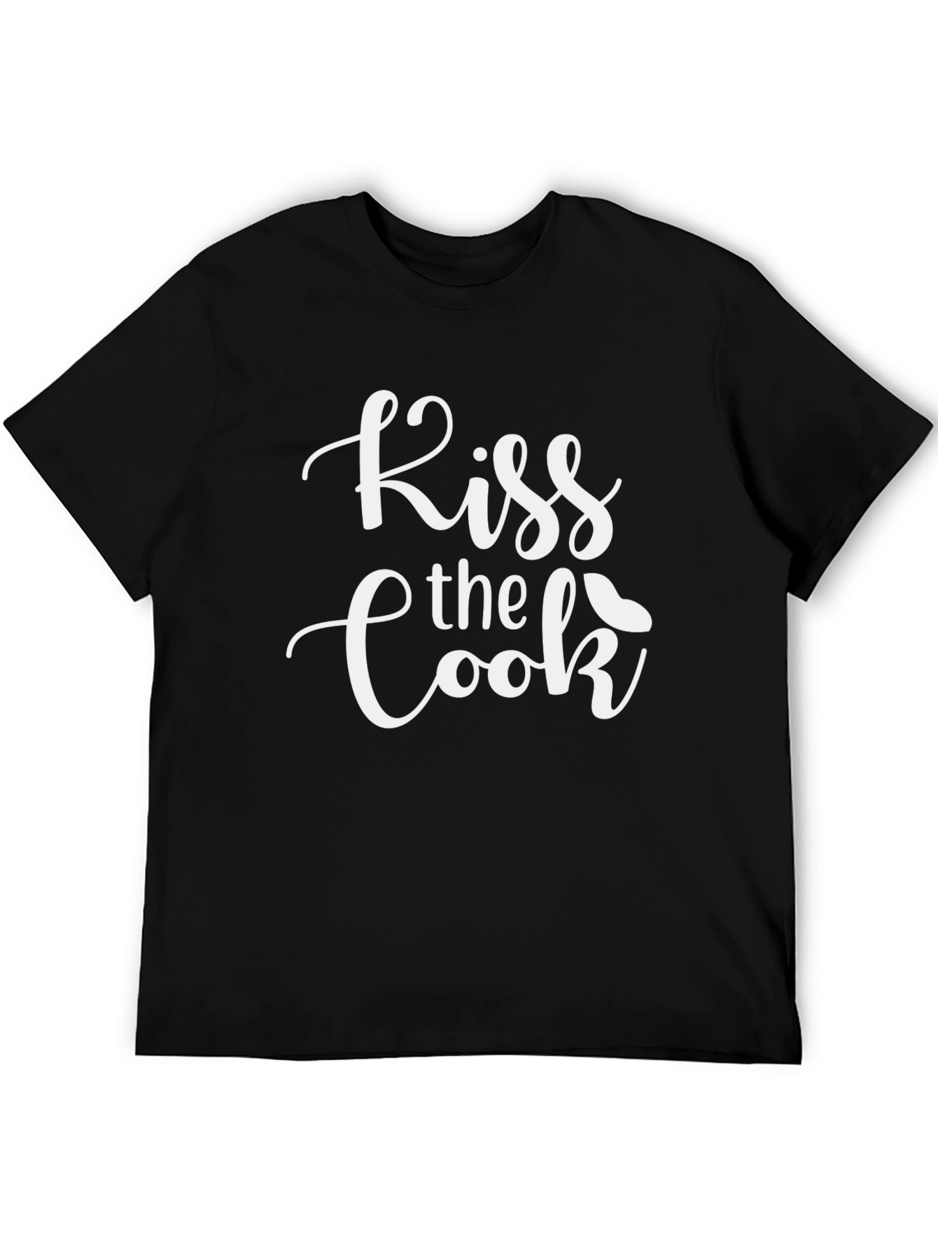Kiss the Cook Graphic Tee - Fun Chef Apparel