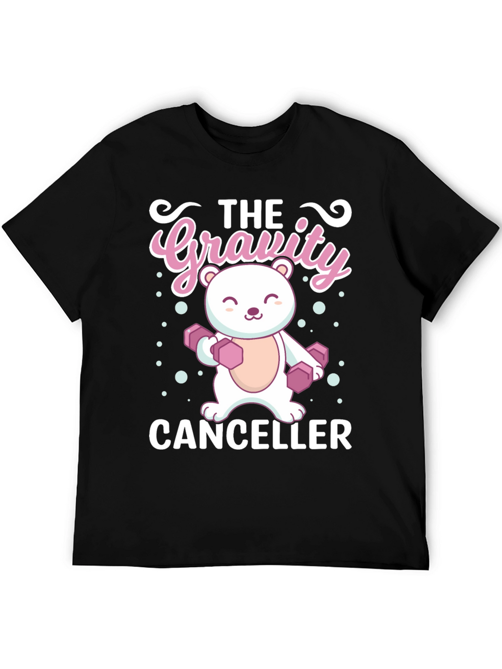 Gravity Canceller Bear Lifting T-Shirt