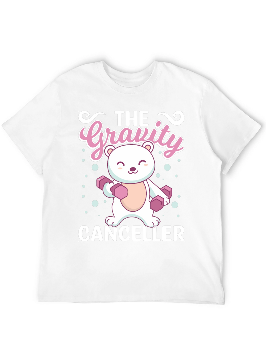 Gravity Canceller Bear Lifting T-Shirt