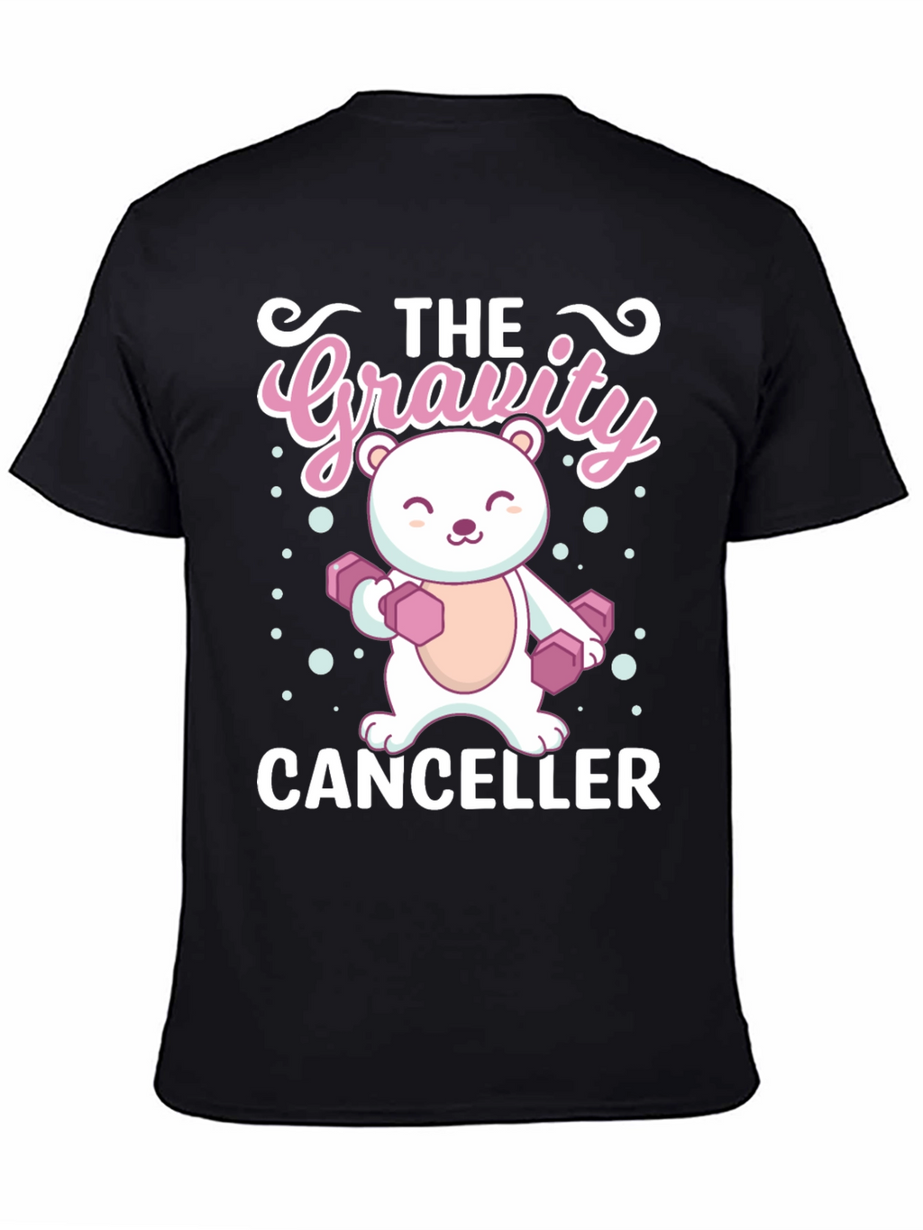 Gravity Canceller Bear Lifting T-Shirt