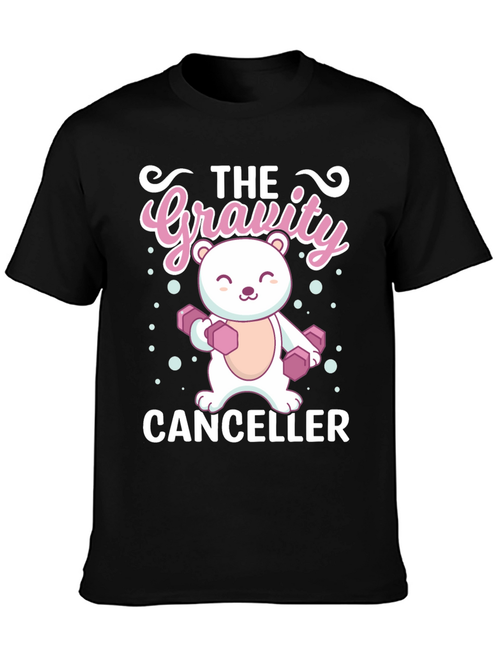 Gravity Canceller Bear Lifting T-Shirt