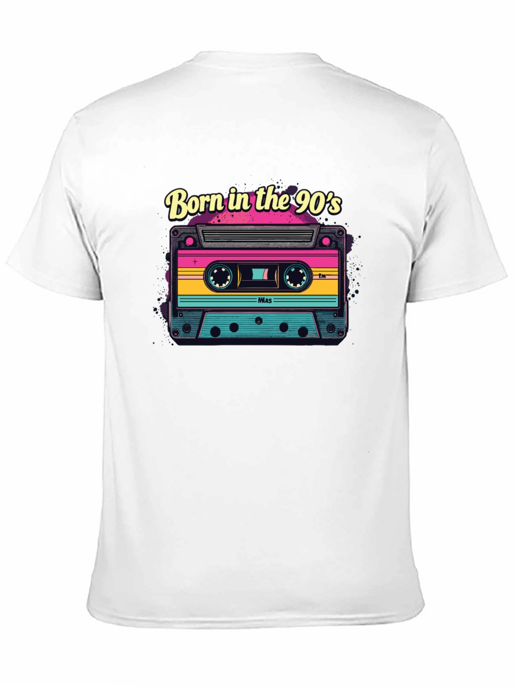 Born in the 90s Retro Cassette Tape T-Shirt