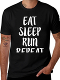 Eat Sleep Run Repeat Graphic T-Shirt