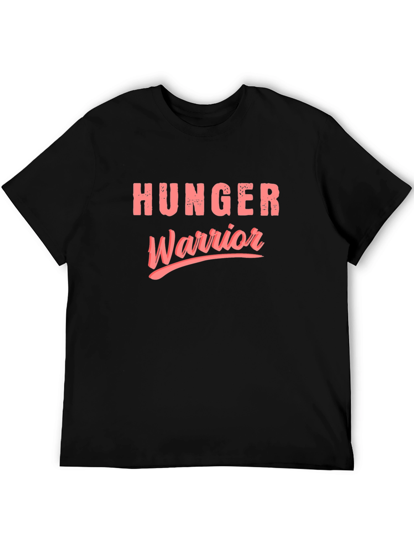 Hunger Warrior Graphic T-Shirt - Black