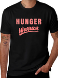 Hunger Warrior Graphic T-Shirt - Black