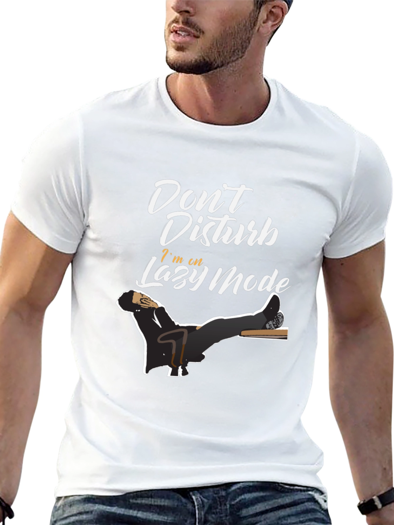 Dont Disturb Lazy Mode Graphic Tee