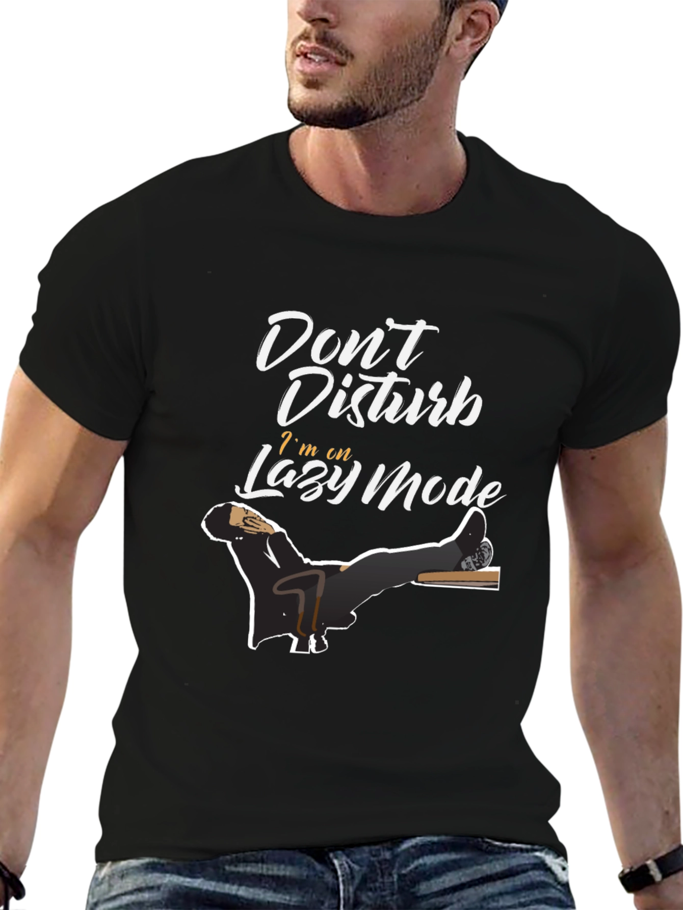 Dont Disturb Lazy Mode Graphic Tee