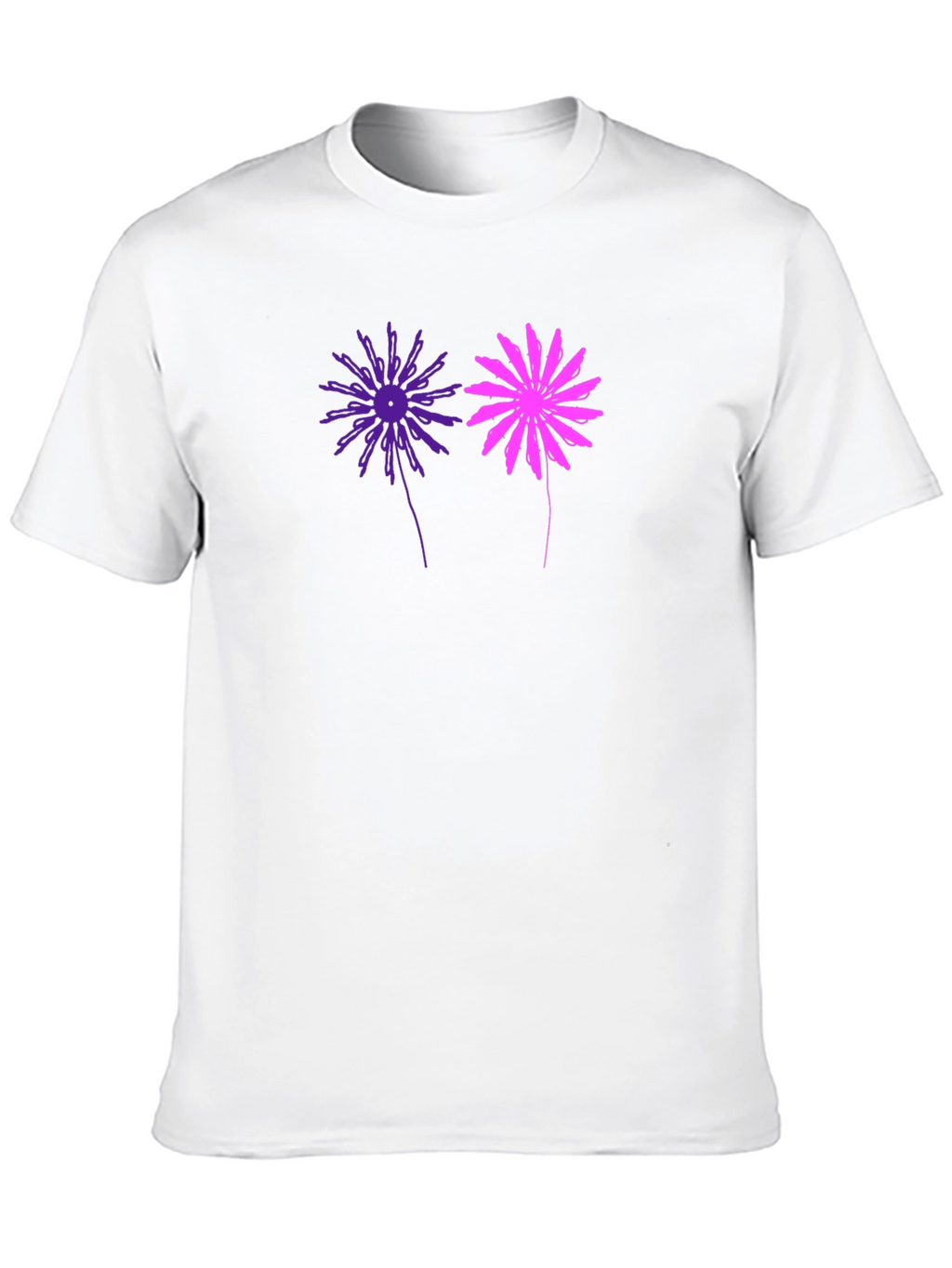 Floral Graphic Tee - Fun & Stylish