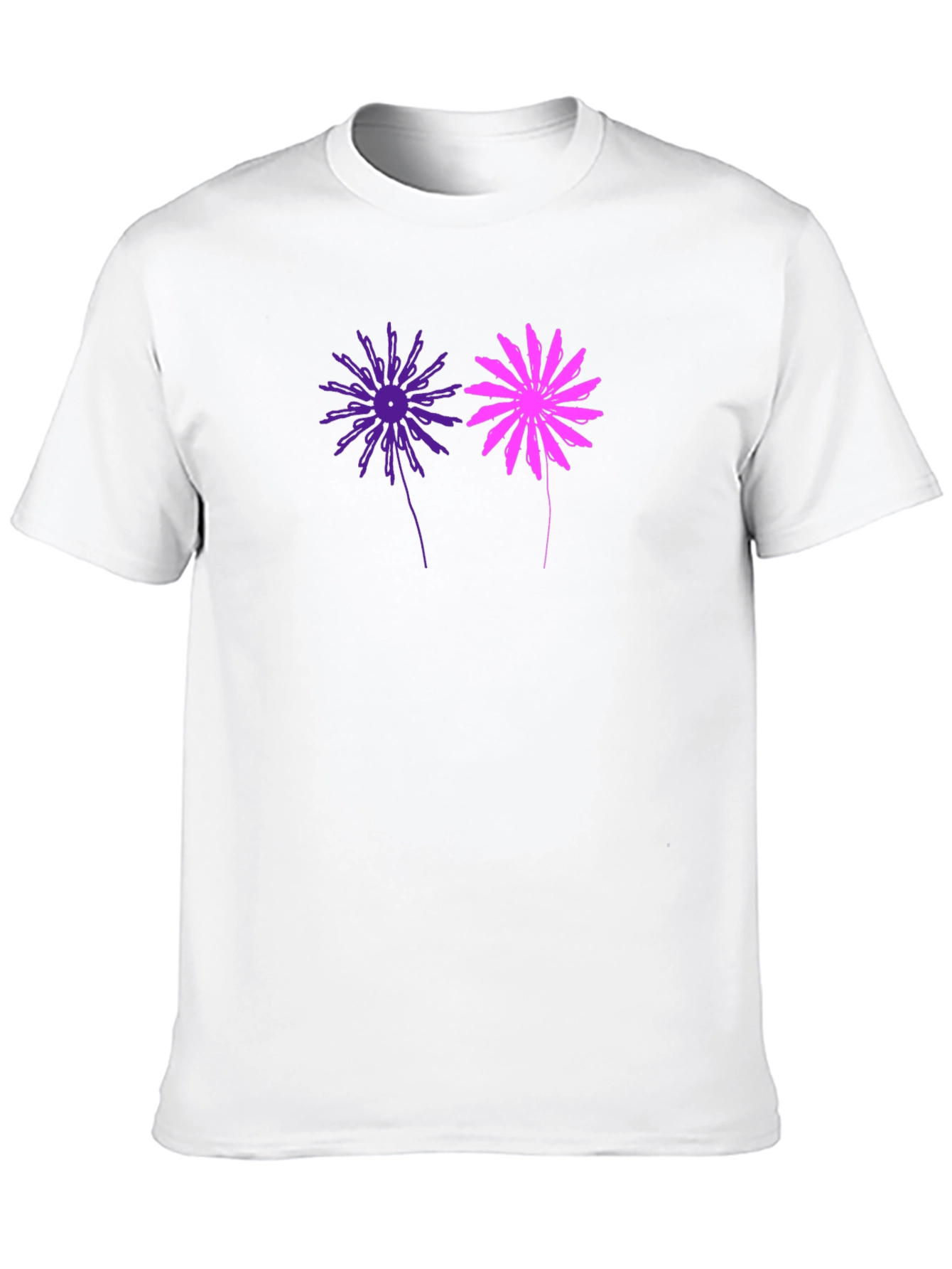 Floral Graphic Tee - Fun & Stylish