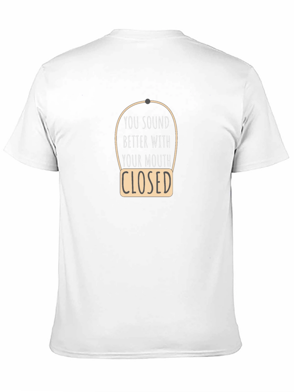 Sarcastic Closed Mouth Graphic Tee