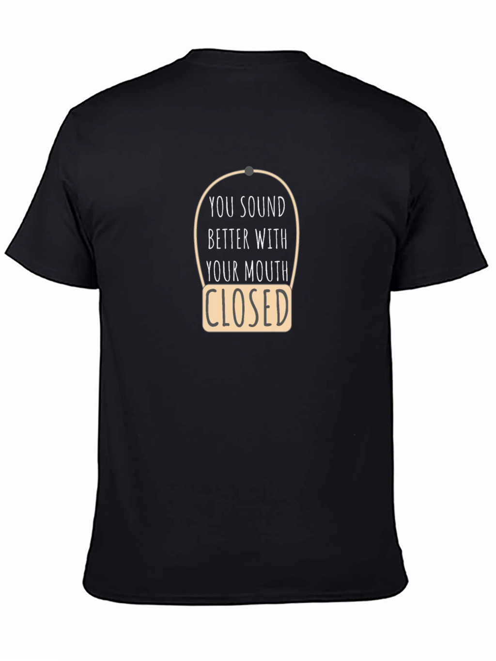 Sarcastic Closed Mouth Graphic Tee