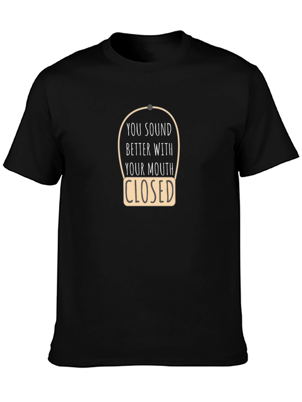 Sarcastic Closed Mouth Graphic Tee