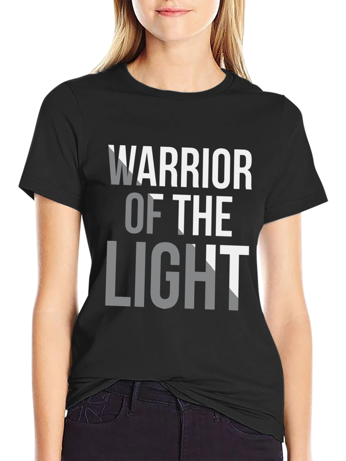 Warrior of the Light Black Graphic Tee