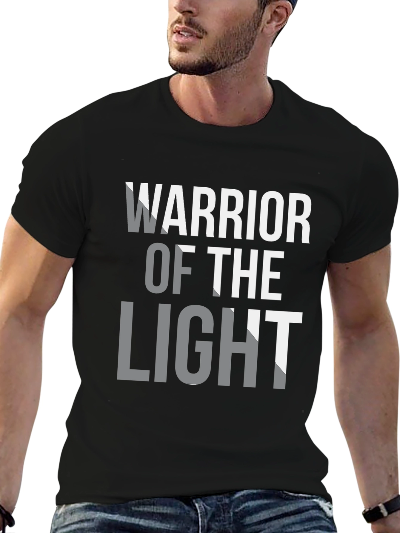 Warrior of the Light Black Graphic Tee