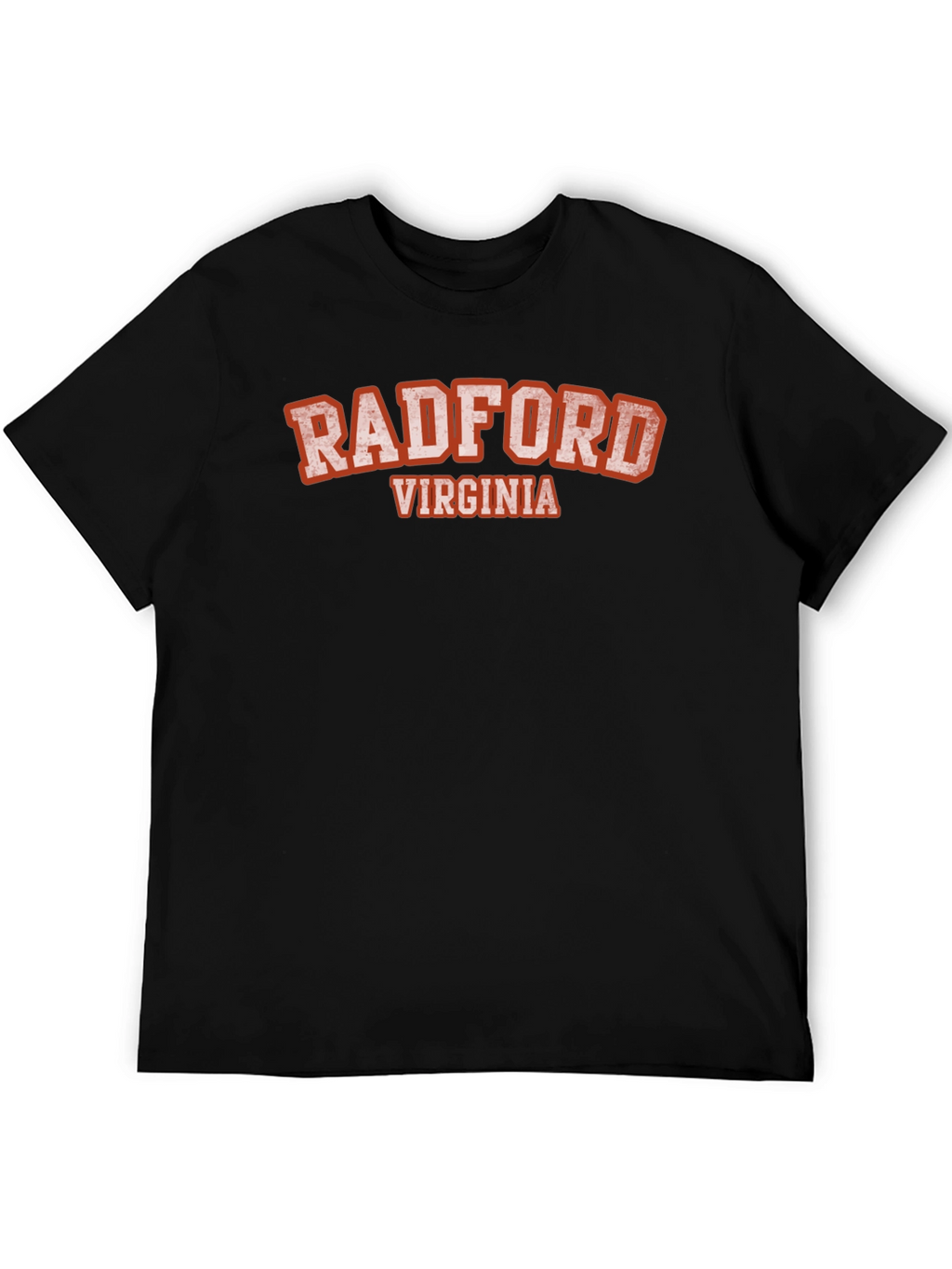 Radford Virginia Black T-Shirt