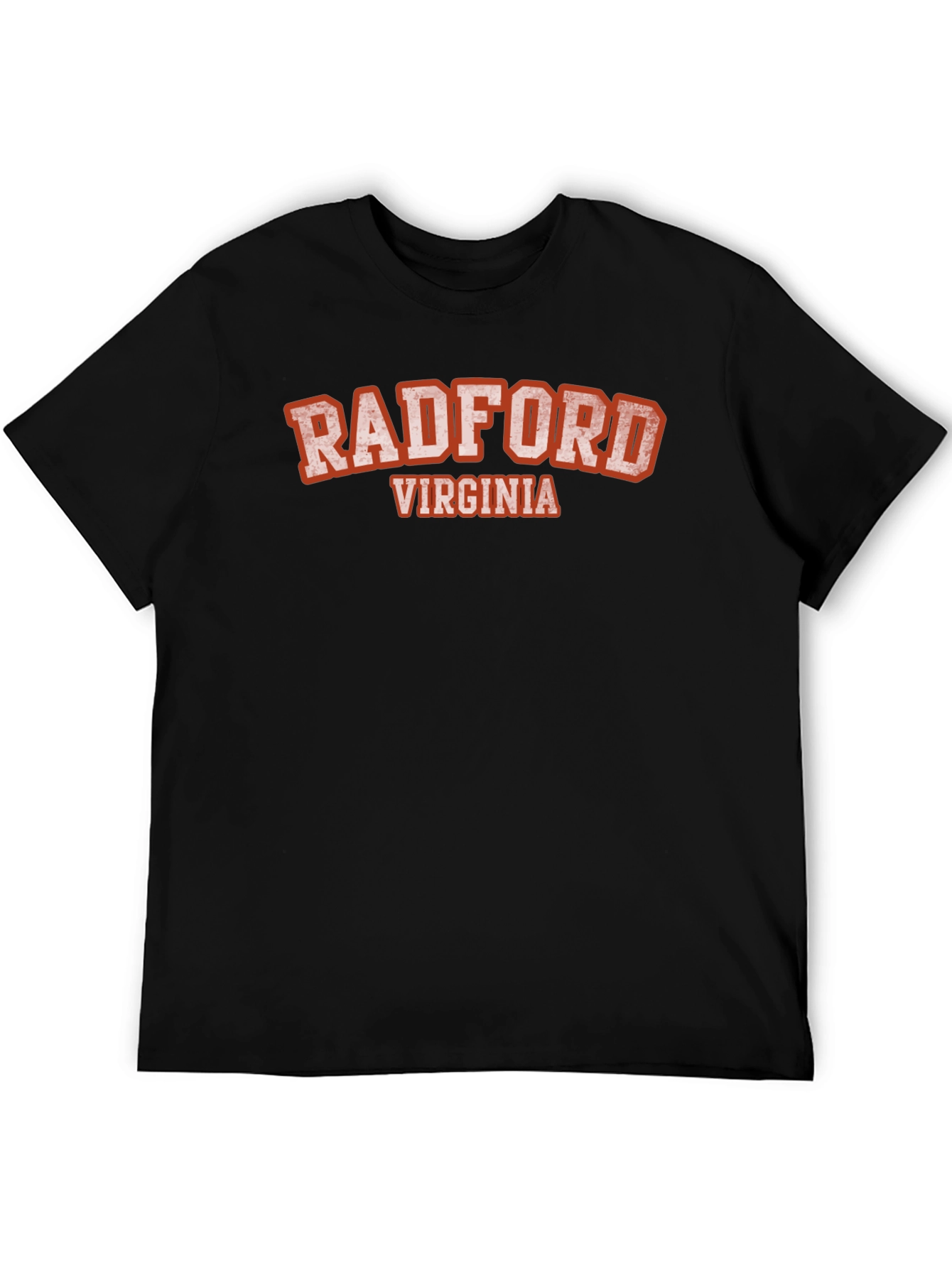 Radford Virginia Black T-Shirt