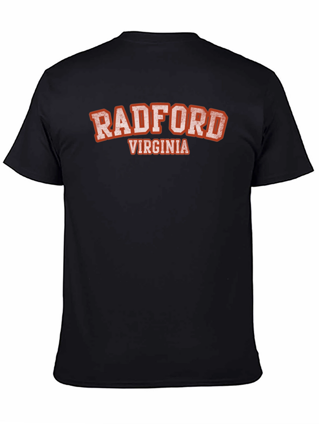 Radford Virginia Black T-Shirt