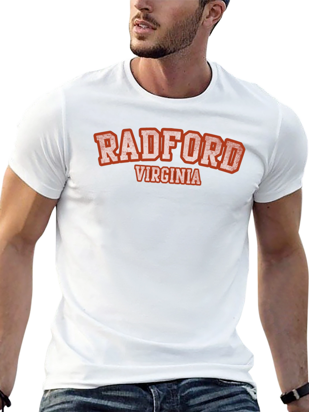 Radford Virginia Black T-Shirt
