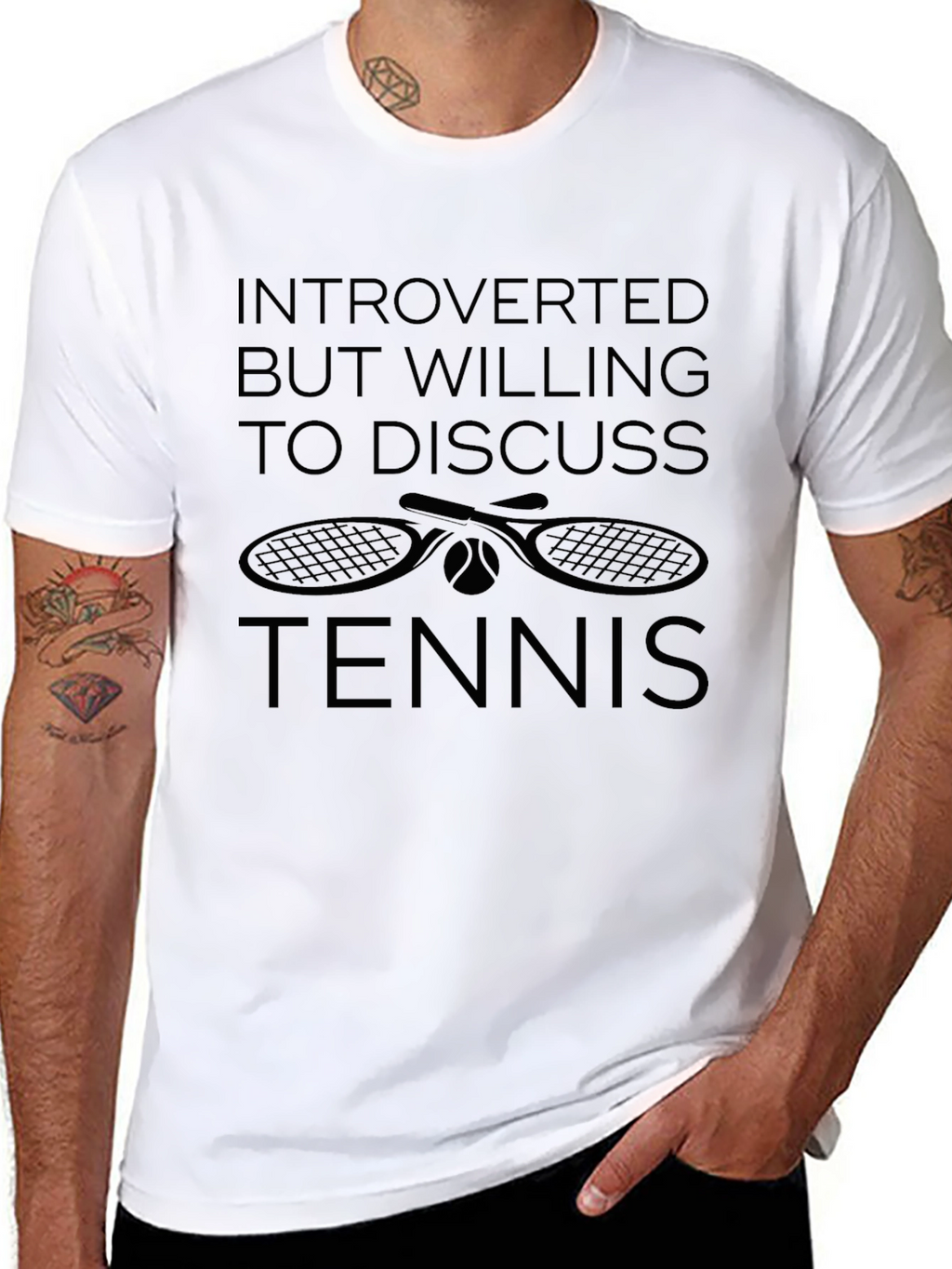 Introverted Tennis T-Shirt