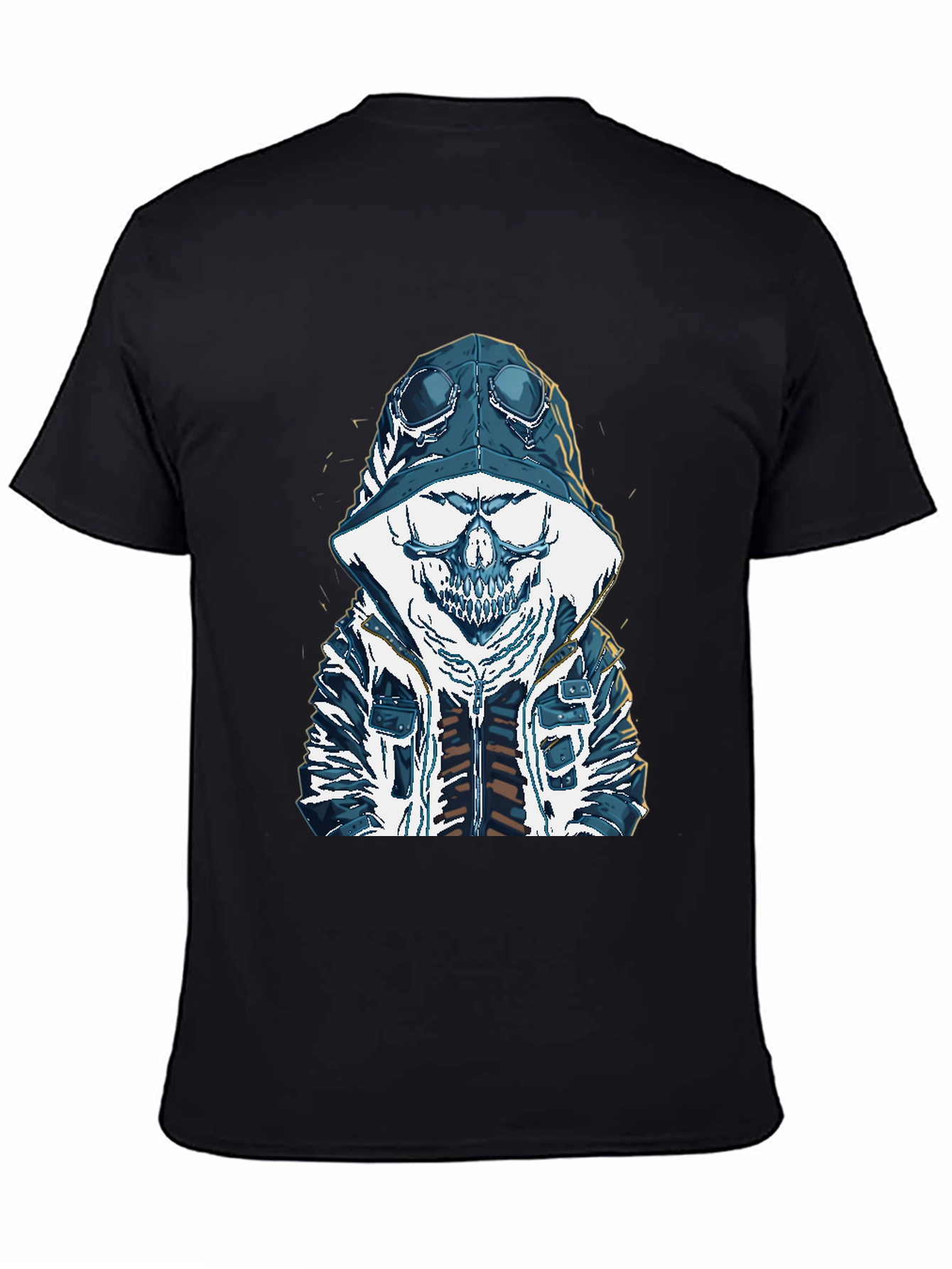 Skull Graphic Print Tee