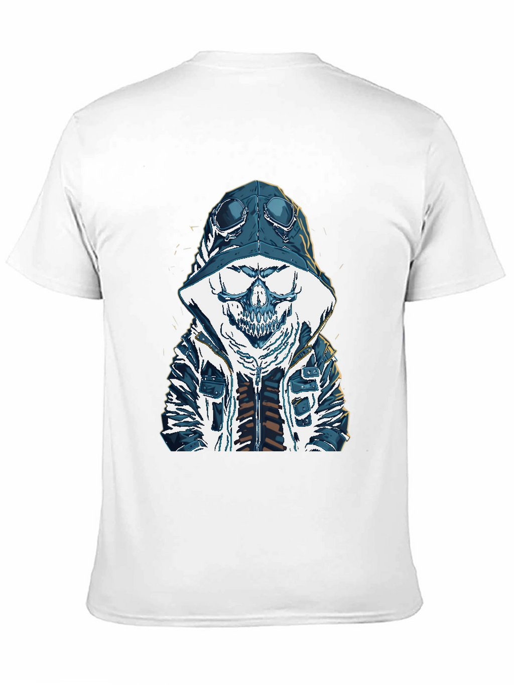 Skull Graphic Print Tee
