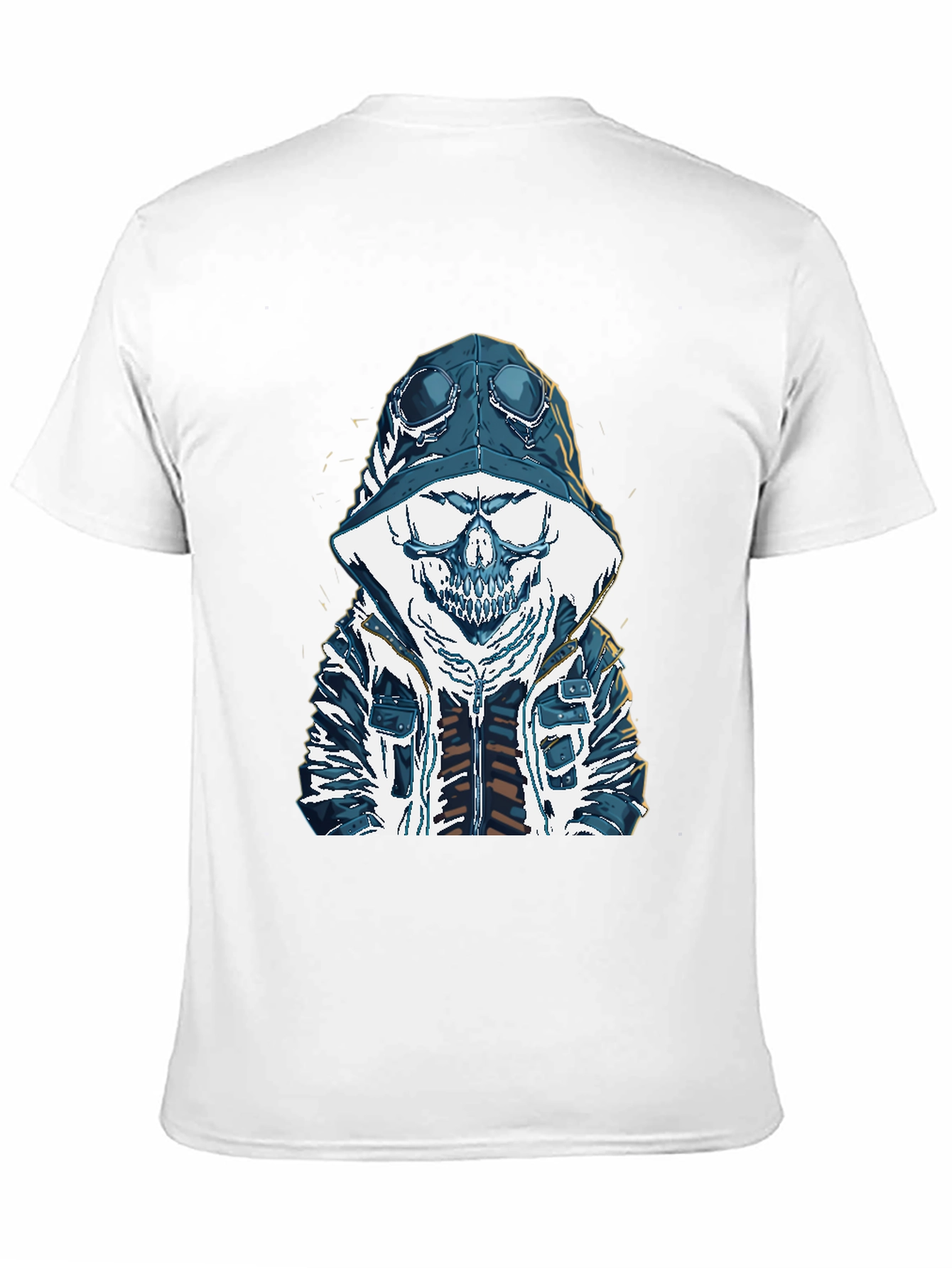 Skull Graphic Print Tee