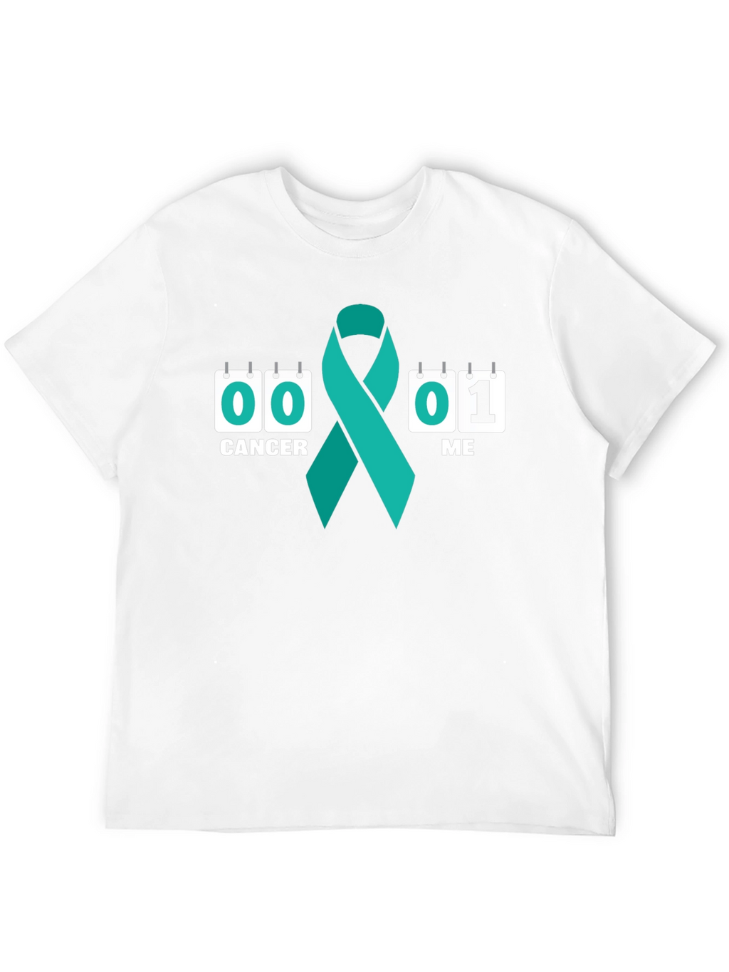 Cancer Awareness Ribbon Graphic Tee