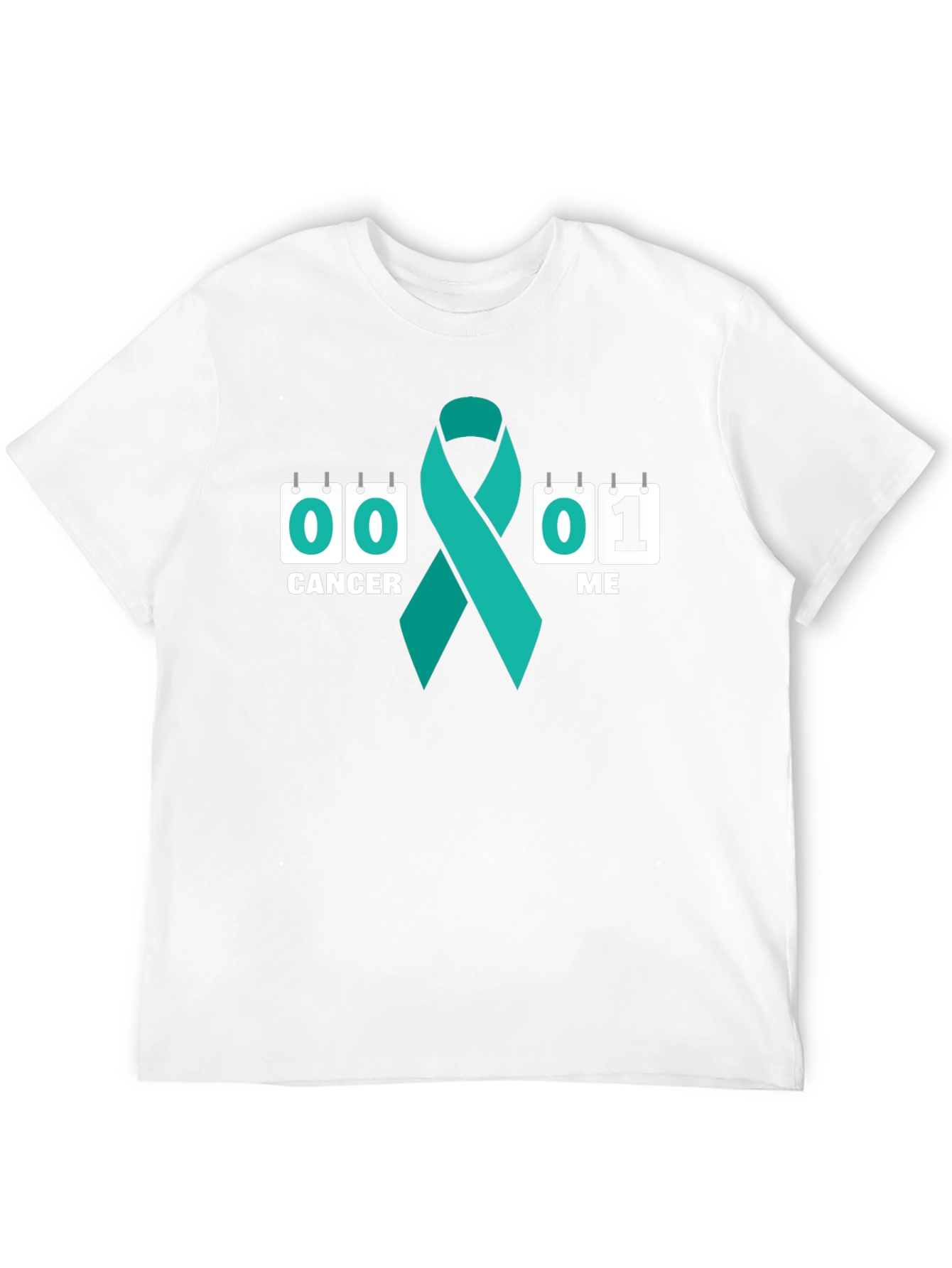 Cancer Awareness Ribbon Graphic Tee