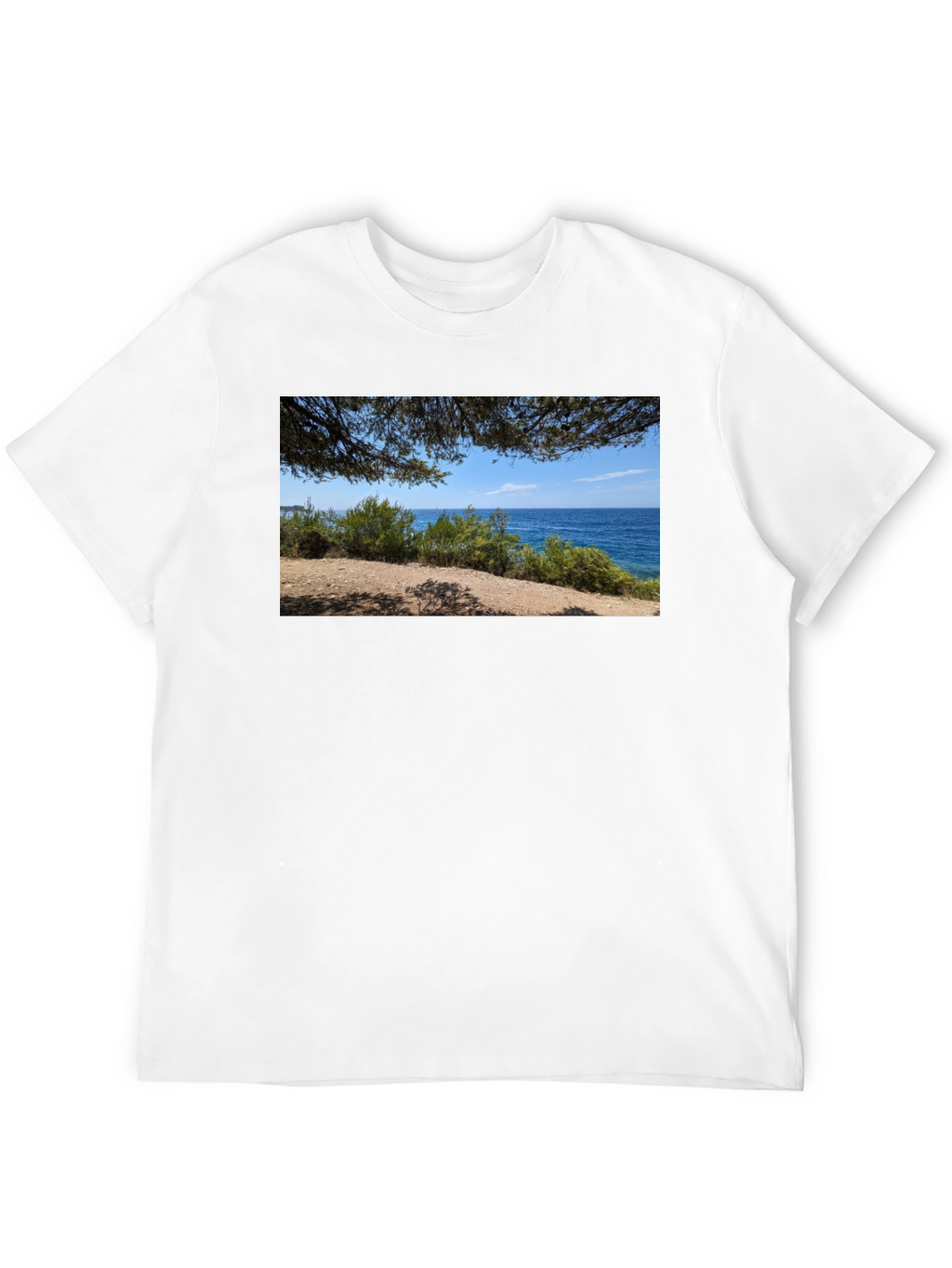 Scenic Coastline Graphic Tee