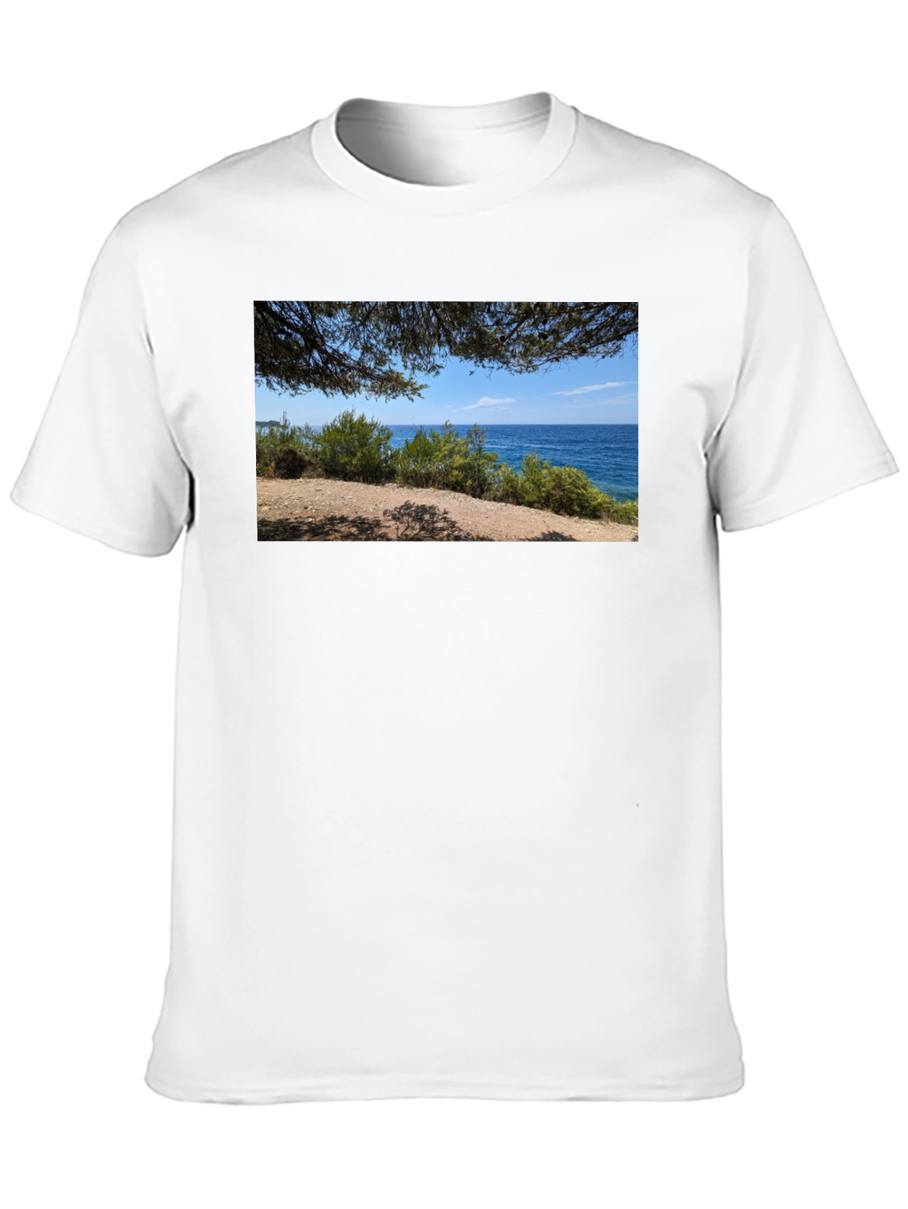 Scenic Coastline Graphic Tee