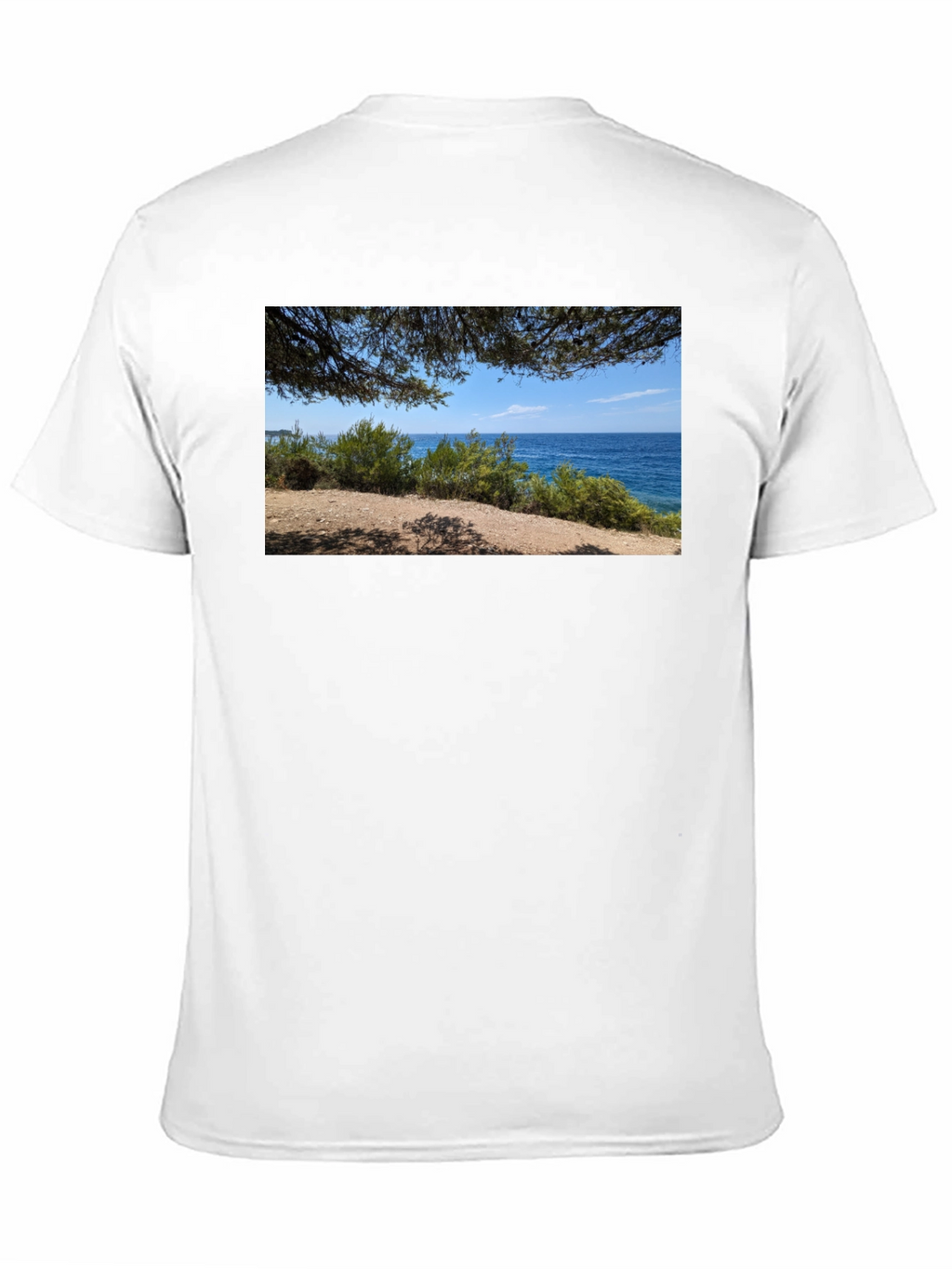 Scenic Coastline Graphic Tee