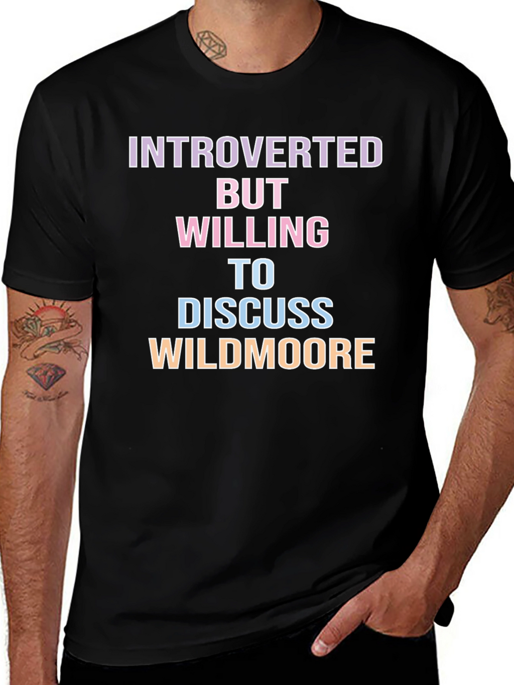 Introverted But Willing To Discuss Wildmoore T-Shirt