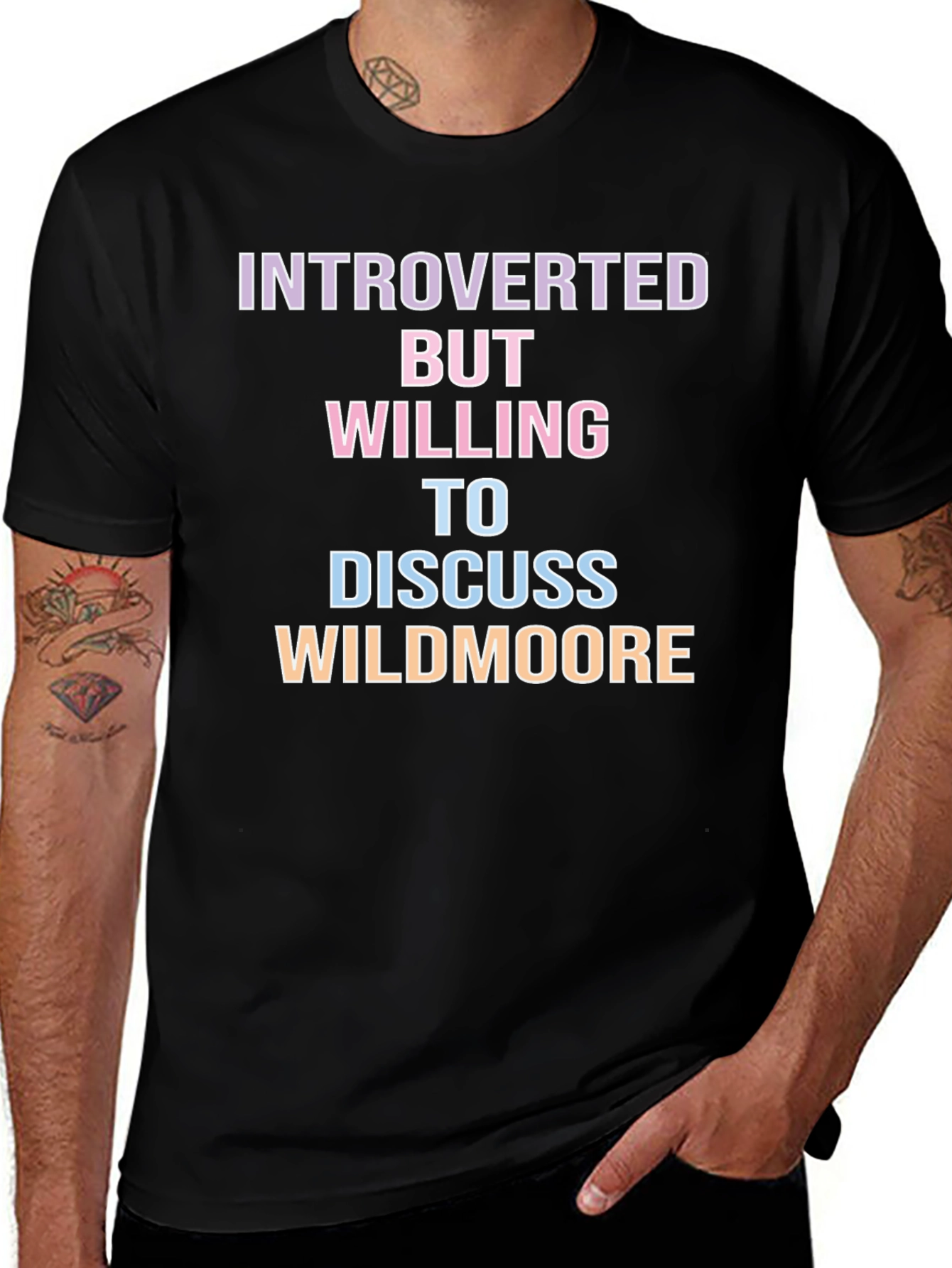 Introverted But Willing To Discuss Wildmoore T-Shirt