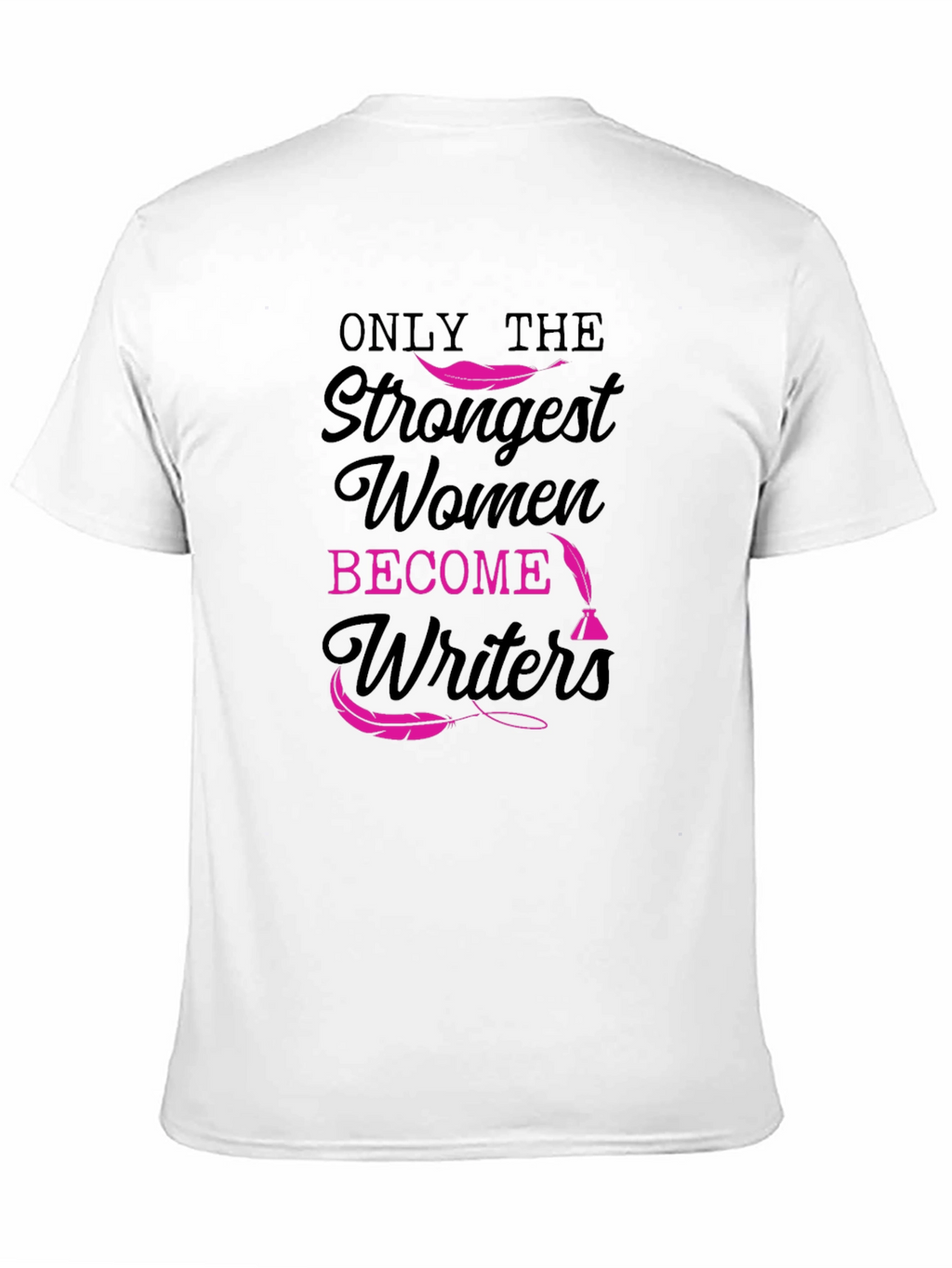 Strongest Women Writers Black Graphic T-Shirt
