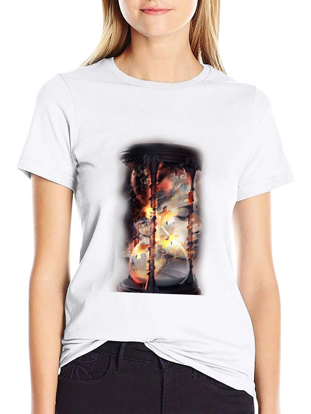Hourglass Puzzle T-Shirt