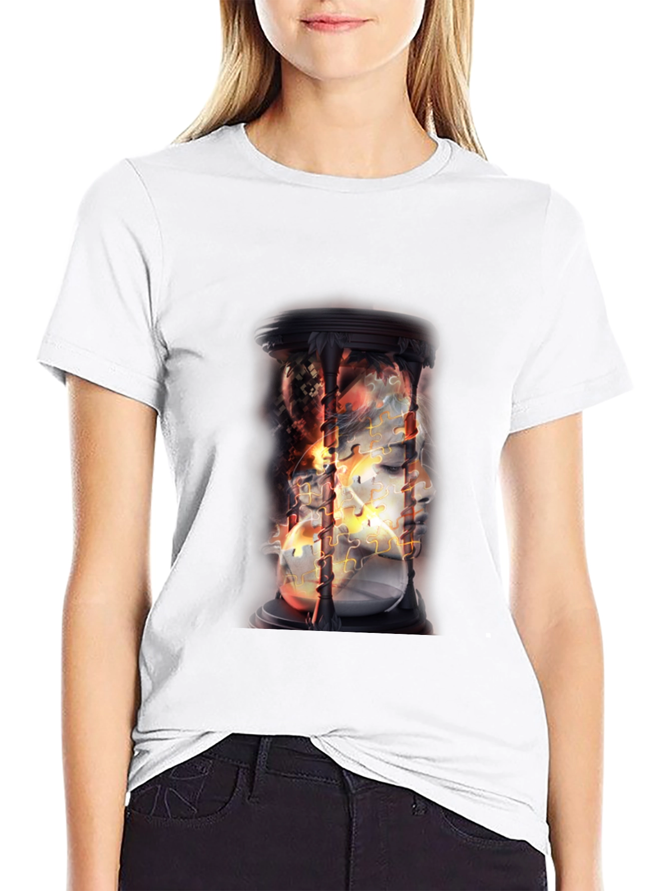 Hourglass Puzzle T-Shirt