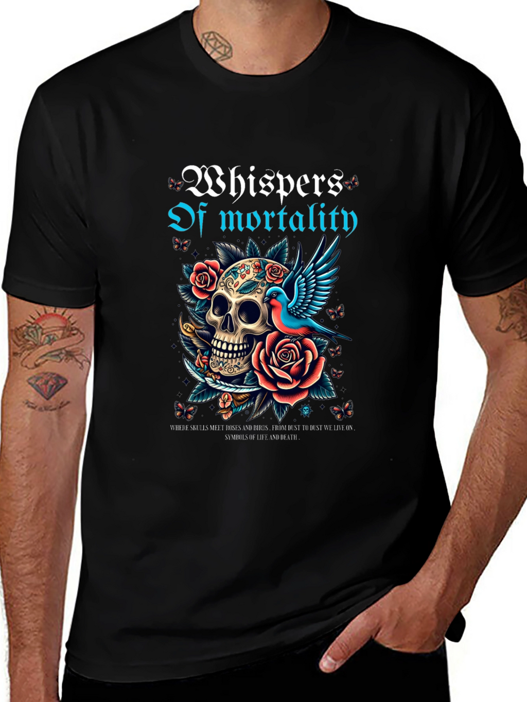 Whispers of Mortality Graphic T-Shirt