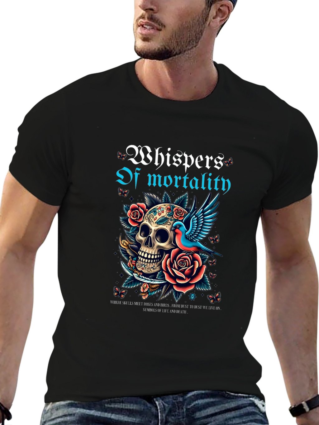 Whispers of Mortality Graphic T-Shirt