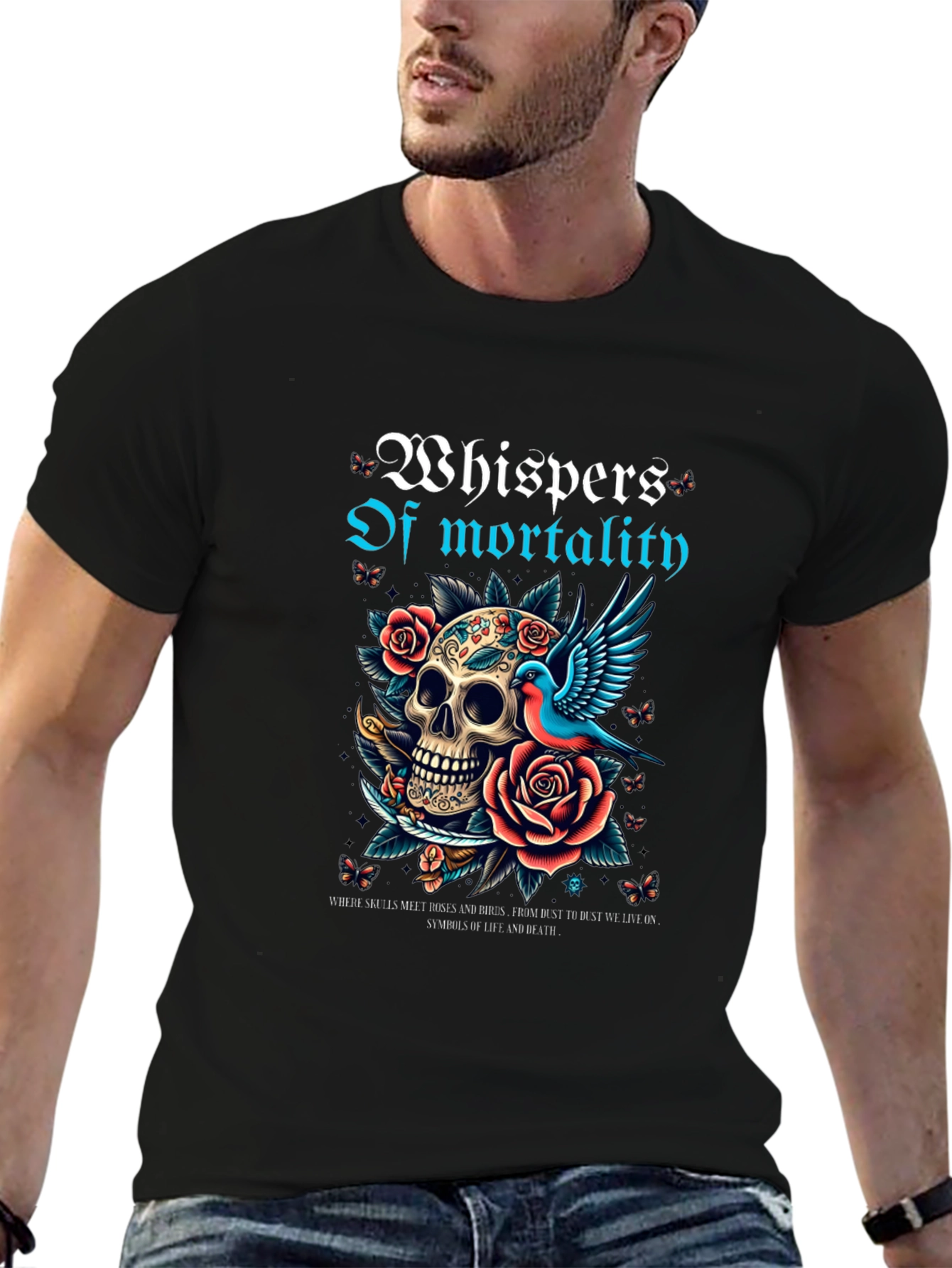 Whispers of Mortality Graphic T-Shirt