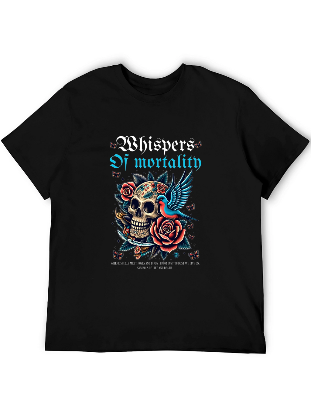 Whispers of Mortality Graphic T-Shirt