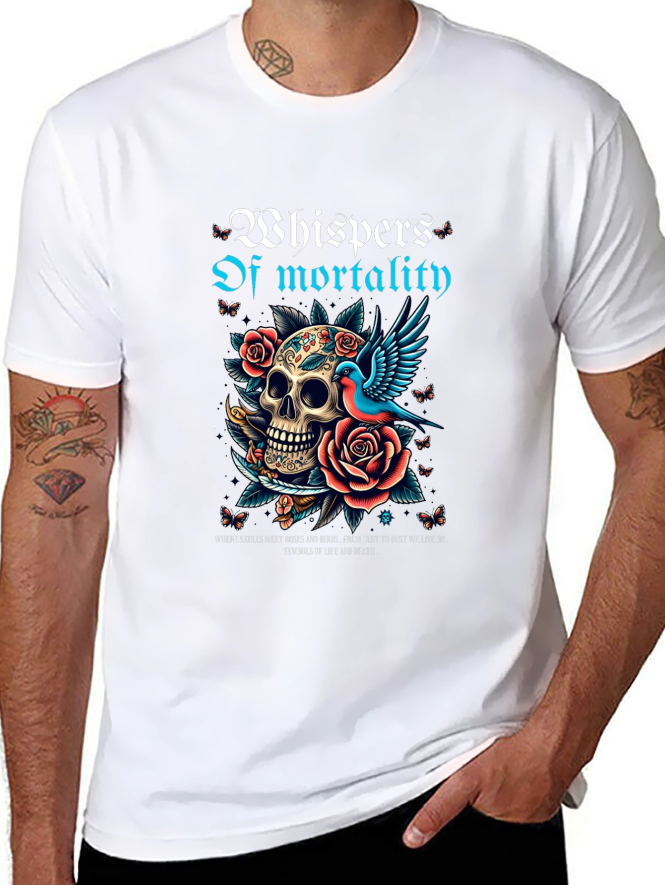 Whispers of Mortality Graphic T-Shirt