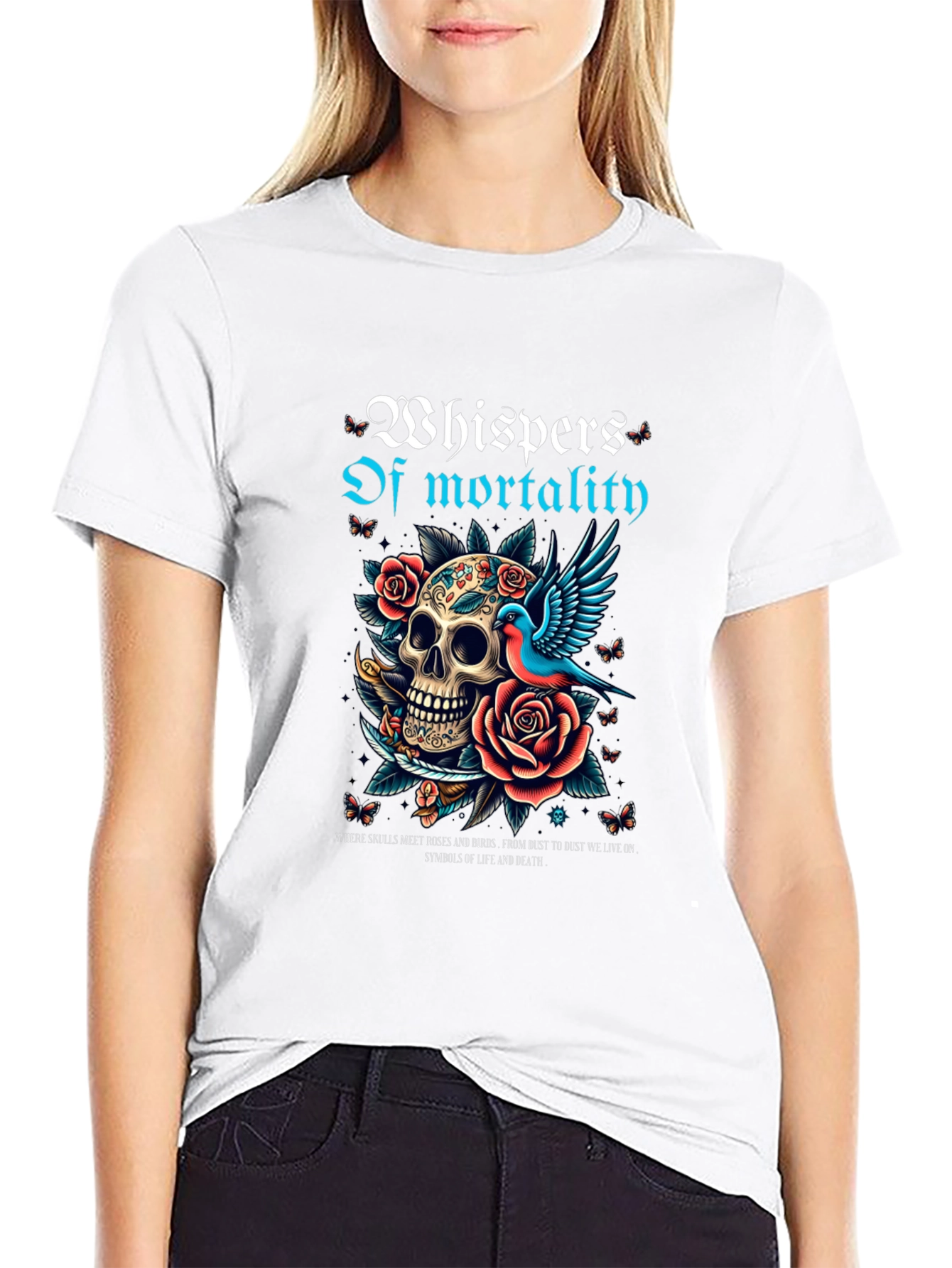 Whispers of Mortality Graphic T-Shirt